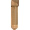Ekena Millwork Traditional Arts and Crafts Rough Sawn Bracket w/ Offset Brace, Western Red Cedar, 8"W x 34"D x 34"H BKT0806X34X34TRA03RWR - alternate 4